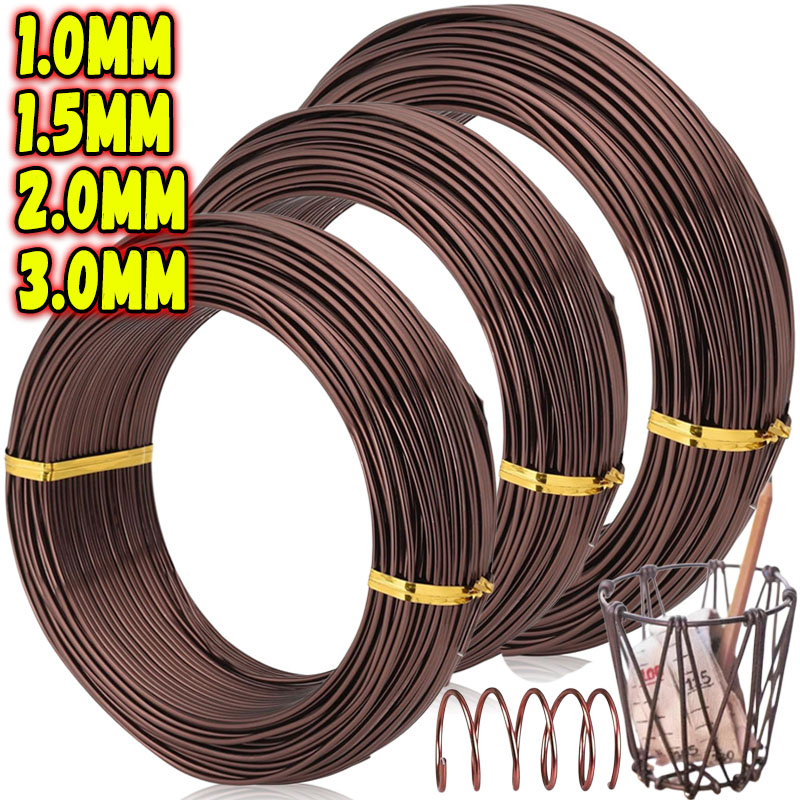 Bonsai Wire Aluminum - Filo di alluminio, filo flessibile per