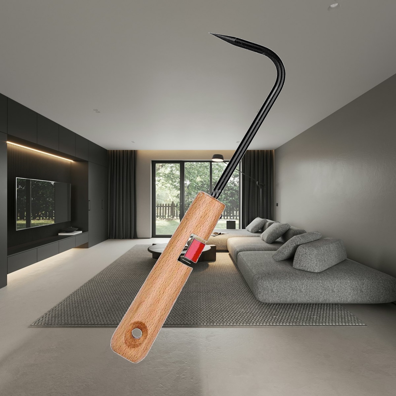 Root Hook Tool - Robusto Gancio per Radici di Bonsai