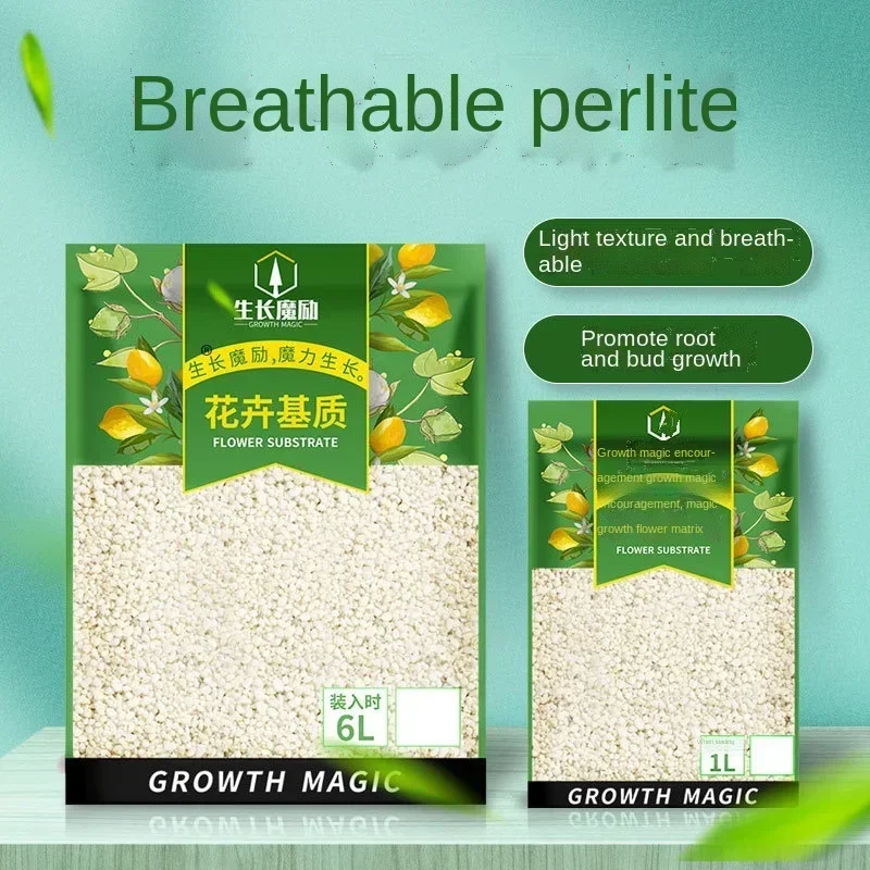 Bonsai Garden Nursery - 1L/2L Perlite Pellet Configura Terreno Nutriente