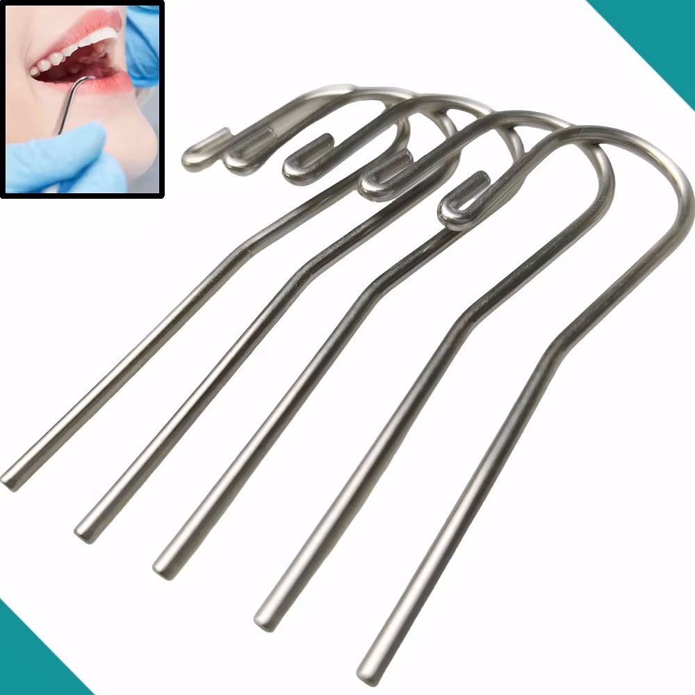 Root Hook Tool - Set di 5 Ganci Labiali in