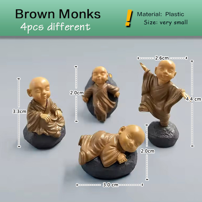 4 pezzi cinese Kongfu monaco f - Bonsai Garden Japan recensione e prezzo