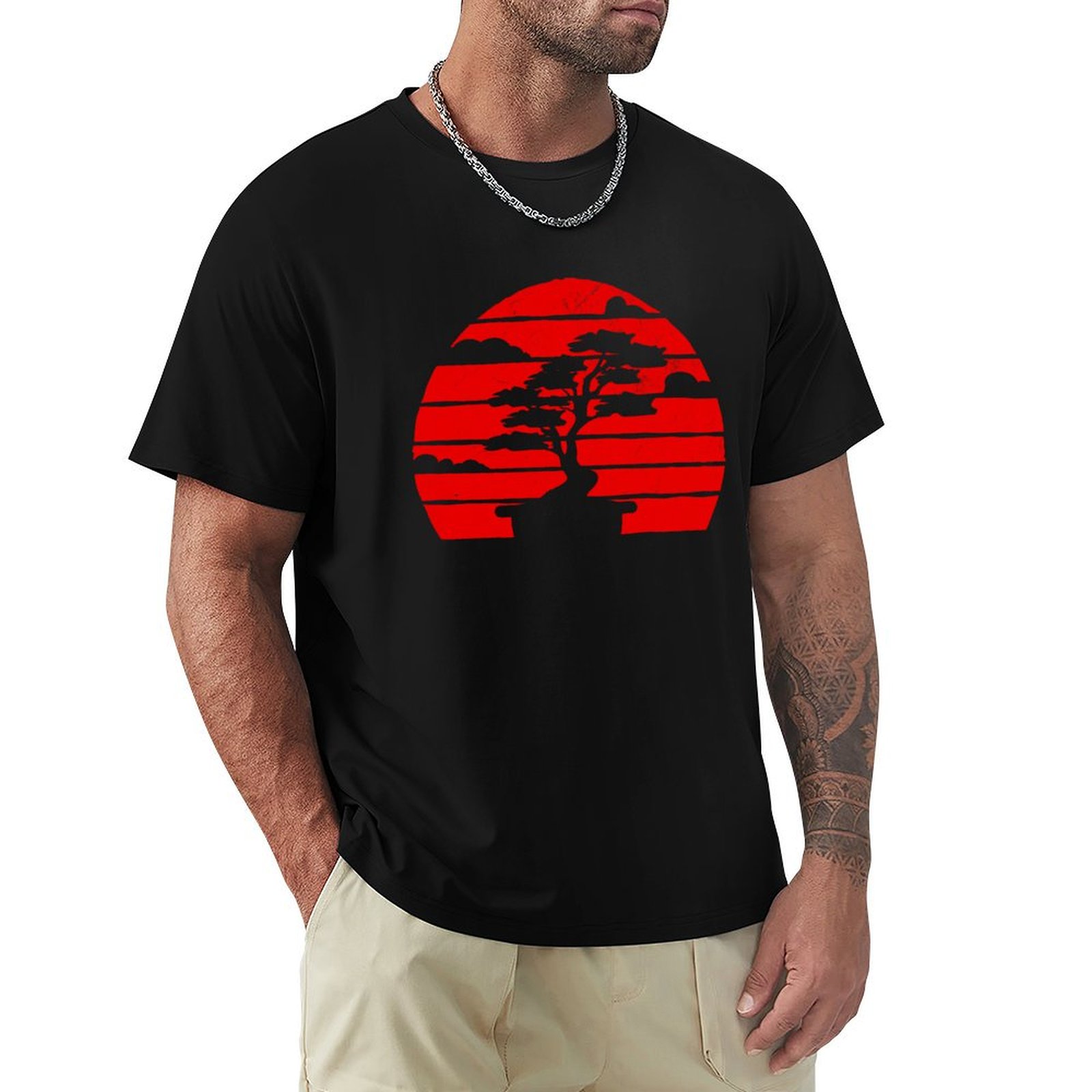 T-shirt con stampa Bonsai Tree - Bonsai Garden Japan recensione e prezzo