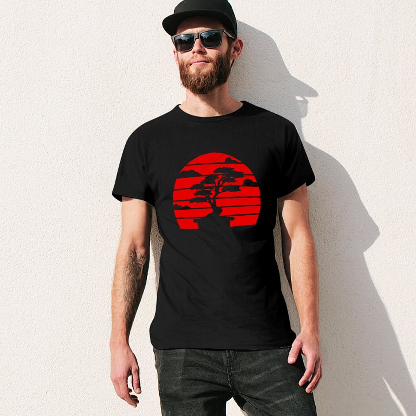 T-shirt con stampa Bonsai Tree - Bonsai Garden Japan recensione e prezzo