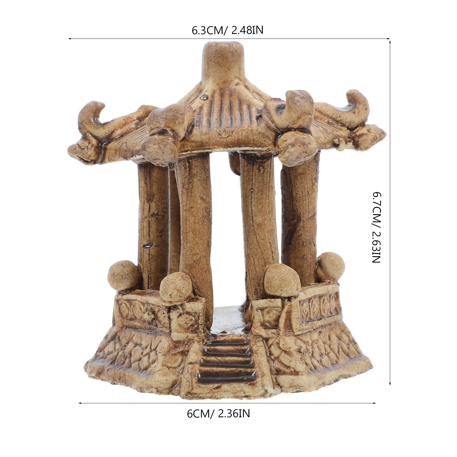 Mini Pagoda in Ceramica Esagon - Bonsai Gardening recensione e prezzo