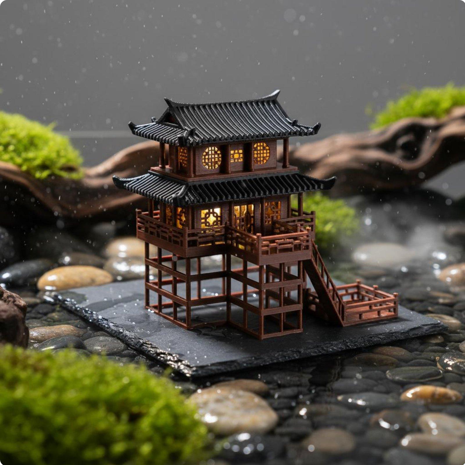 Pagoda in Plastica per Bonsai  - Bonsai Gardening recensione e prezzo